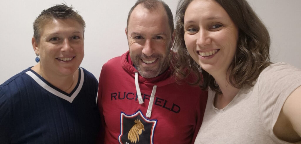 equipe geometre valence : Calypso Plasse Marion Vacher Fabrice Basset